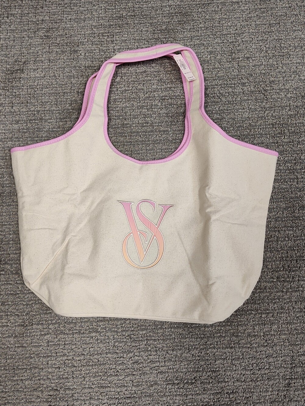 NWT!  Victoria's Secret Ombre Monogram Logo Tote Bag